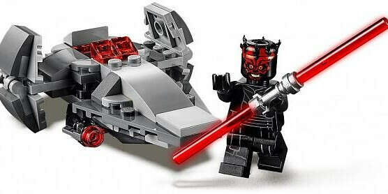 Конструктор Lego Star Wars Микрофайтеры: Корабль-лазутчик ситхов, лего 75224