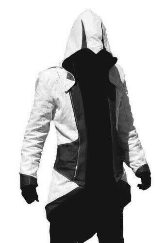 Assassins Creed 3 Connor/Conner Kenway Hoodie Costume Jacket Coat:Amazon:Clothing