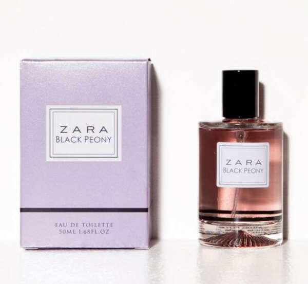 Zara Black peony