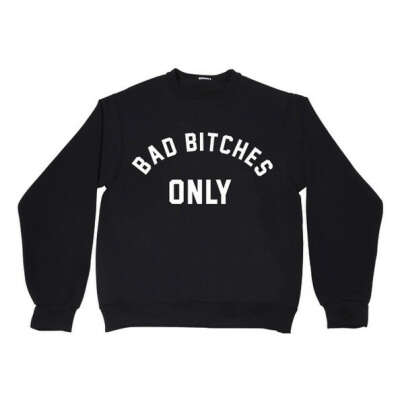 Bad Bitches Only Long Sleeve T-Shirt