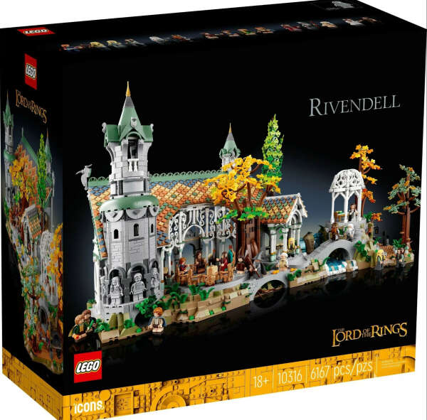 Конструктор LEGO Icons 10316 The Lord of the Rings: RIVENDELL