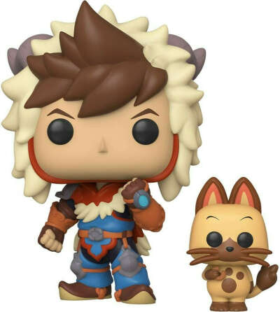 Amazon.com: Funko POP & Buddy: Monster Hunter- Lute with Navirou, Multicolor: Toys & Games
