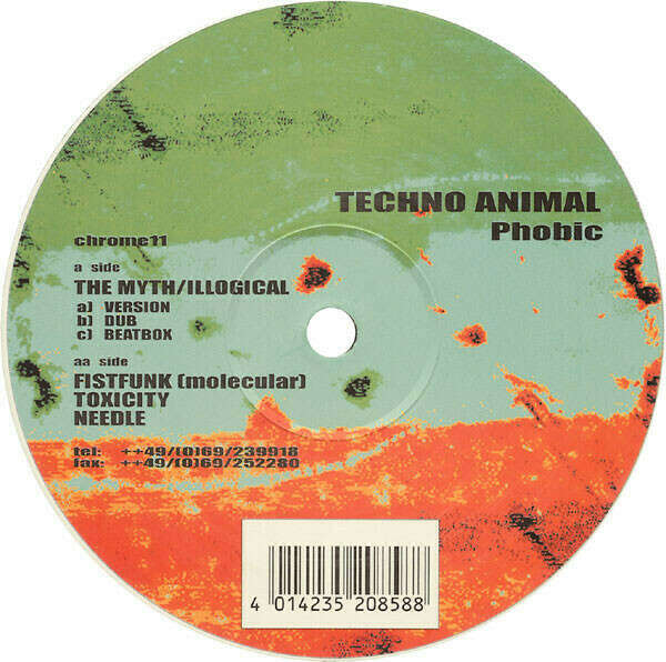Techno Animal - Phobic: 12" в продаже | Discogs