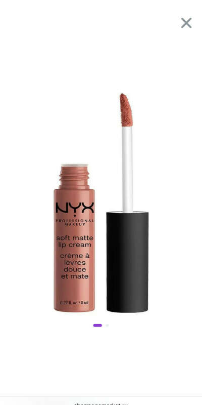 Nyx soft matte lip cream