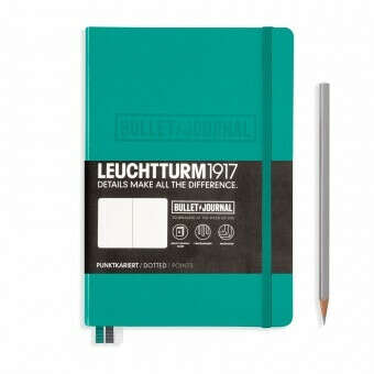 Записная книжка Bullet Journal Leuchtturm A5 (в точку), изумруд