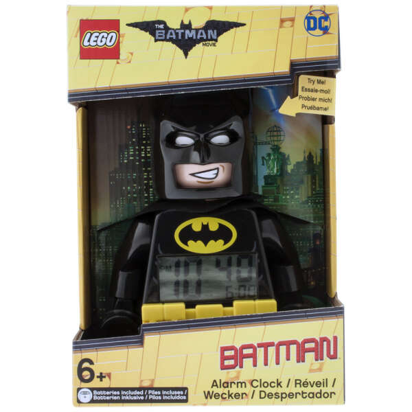 Будильник Lego Batman Movie (Лего Фильм: Бэтмен) минифигура Batman