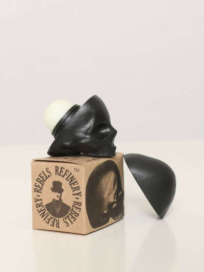 Skull Lip Balm - Black