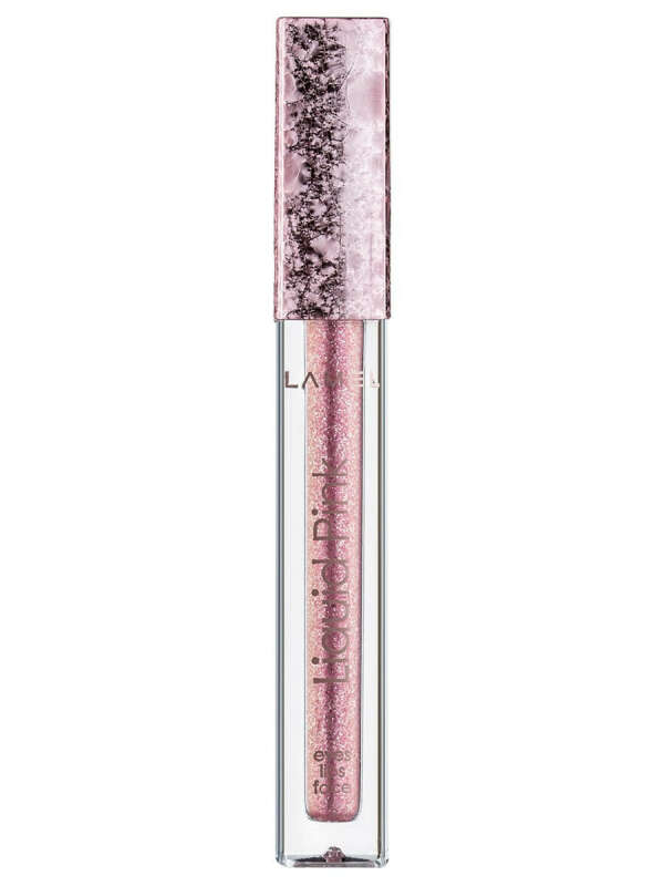 Жидкий глиттер для макияжа LIQUID EYESHADOW 4 (pink), Lamel