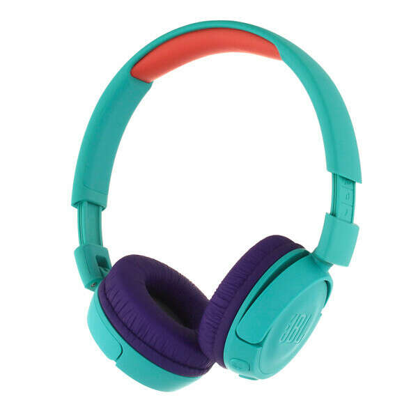 Наушники Bluetooth JBL JR300 BT Turquoise (JBLJR300BTTEL)