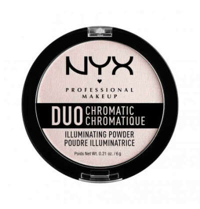 СУХОЙ ХАЙЛАЙТЕР «ДУО ХРОМАТИК» DUO CHROMATIC ILLUMINATING POWDER - SNOW ROSE