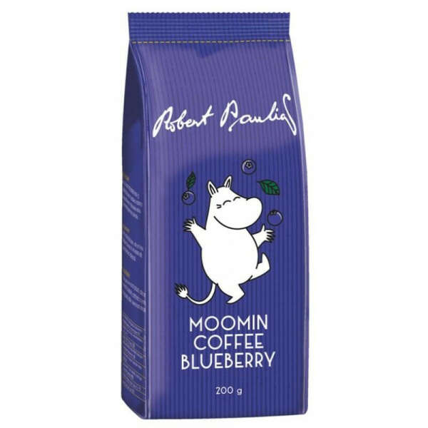 Молотый кофе с черникой, Robert Paulig Moomin Coffee Blueberry, 200г.