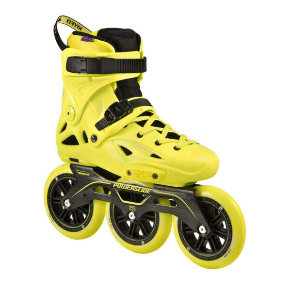 Powerslide Imperial Megacruiser 125 yellow skrituļslidas