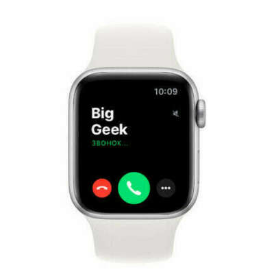 Apple Watch SE, 40мм, из алюминия серебристого цвета