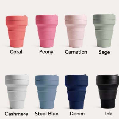 stojo pocket cup - tribeca collection