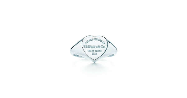 Tiffany & Co. -  Return to Tiffany™: кольцо с печаткой в форме сердца