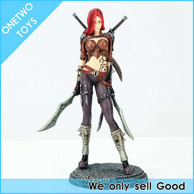 LOL Katarina Sinister Blade Action Figure 17cm PU Scale Model Hot Toy Kid Gift LOLAF KSB купить на AliExpress