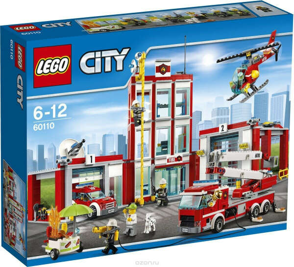 LEGO City Конструктор Пожарная часть 60110