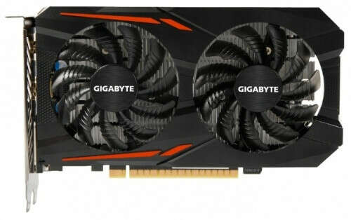 GIGABYTE GeForce GTX 1050 Ti 1316Mhz PCI-E 3.0 4096Mb 7008Mhz 128 bit DVI HDMI HDCP OC