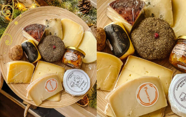 Подарочный набор сыров из сыроварни
