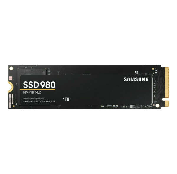 SSD SAMSUNG 980 PCIe 3.0 NVMe M.2 SSD 1TB MZ-V8V1T0BW