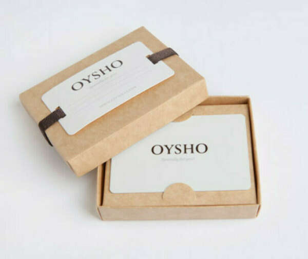 Oysho - подарочный сертификат