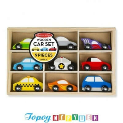«Деревянные игрушки» набор автомобилей