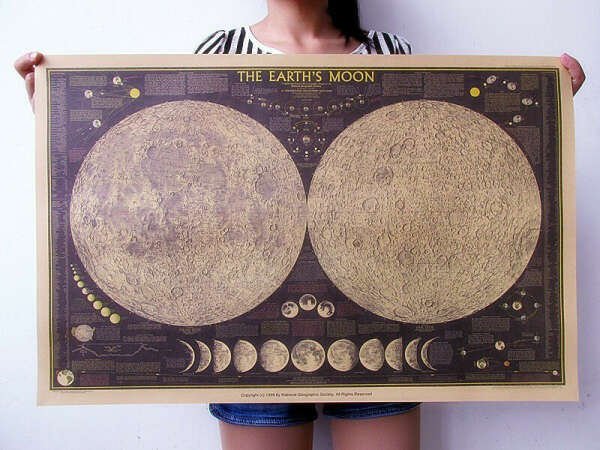 Плакат Луны