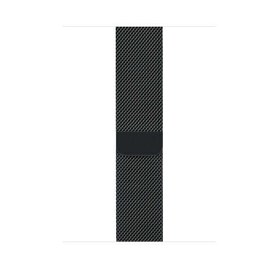 42‑mm Space Black Milanese Loop