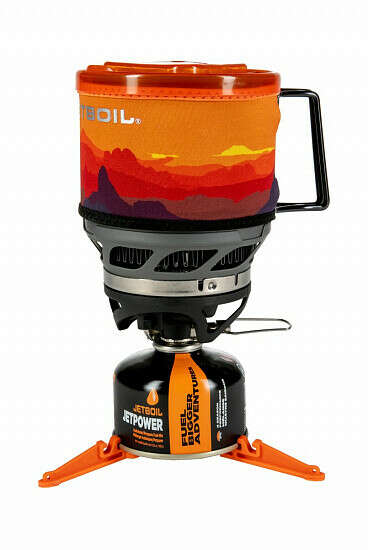 Комплект горелка с кастрюлей Jetboil MiniMo Sunset