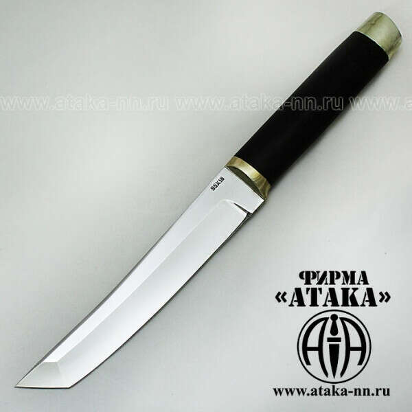 Нож "Танто"  95Х18, мельхиор, длина клинка 170 мм
