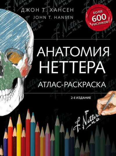 Анатомия Неттера: атлас-раскраска