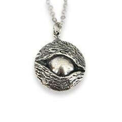 Wolf Eye Pendant Necklace