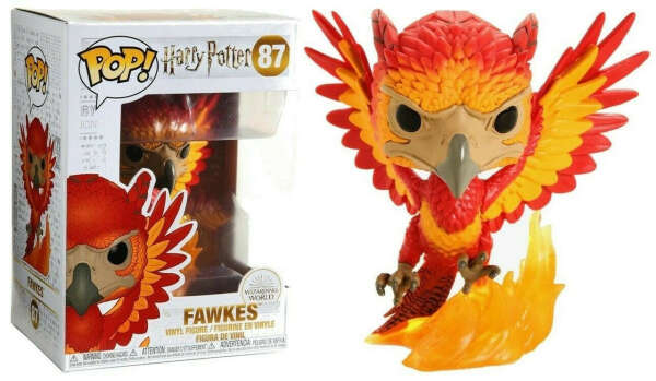 Фигурка Funko Pop Фанко Поп Фоукс Гарри Поттер Harry Potter Fawkes  HP F 87: продажа, цена в Харькове. игровые фигурки, роботы трансформеры от "Мастерская "Wood & Leather". Изделия ручной работы из кожи и дерева в ассортименте и под зак