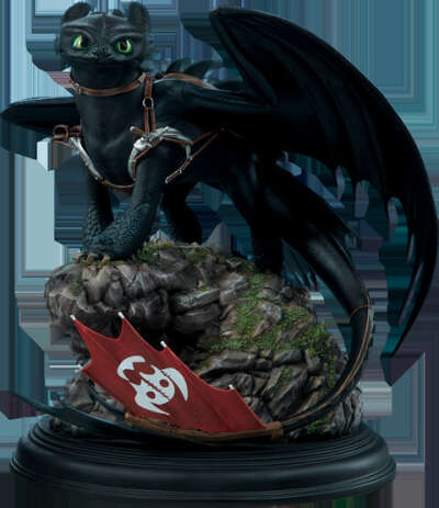 Toothless Statue by Sideshow Collectibles