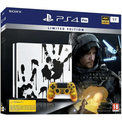 Игровая приставка Sony PlayStation 4 Pro 1 TB Limited Edition + Death Stranding (CUH-7208B)