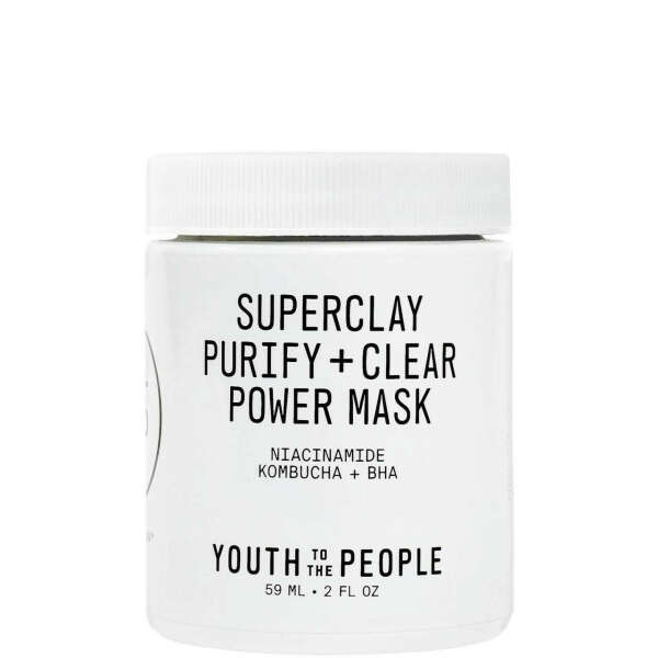 YOUTH TO THE PEOPLE SUPERCLAY PURIFY + CLEAR POWER MASK 59 ML