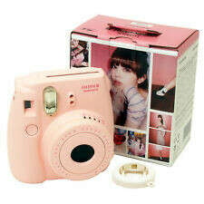 Fujifilm Instax mini 8 instant film camera - pink - fuji cute fun polaroid cheki