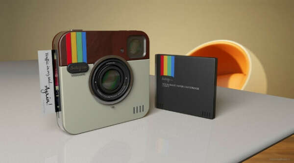 Polaroid представил концепт Instagram Socialmatic Camera