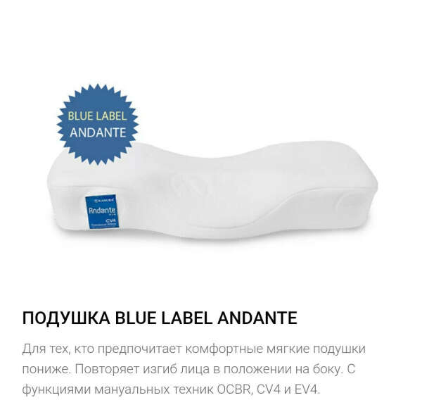 Подушка Kanuda Blue Label Andante