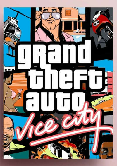 Картина по номерам "vice city"