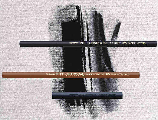 Faber Castell PITT Charcoal Pencil (soft)