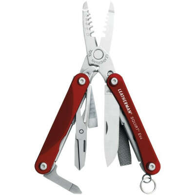 LEATHERMAN 831197 SQUIRT(TM) ES4 KEYCHAIN MULTI-TOOL (RED)Part# 831197