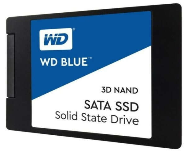 Твердотельный накопитель Western Digital WD BLUE 3D NAND SATA SSD 500 GB