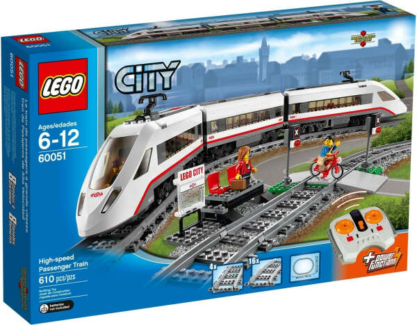 Конструктор Lego City 60051 "Скоростной пассажирский поезд"