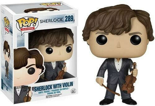 Sherlock with Violin Funko Pop! Vinyl Figure || Шерлок со скрипкой