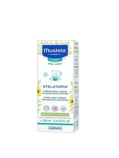 Крем-эмолент "Stelatopia", 200 мл, Mustela