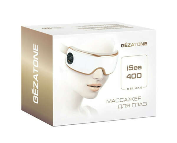 Массажер для глаз Deluxe ISee400, Gezatone