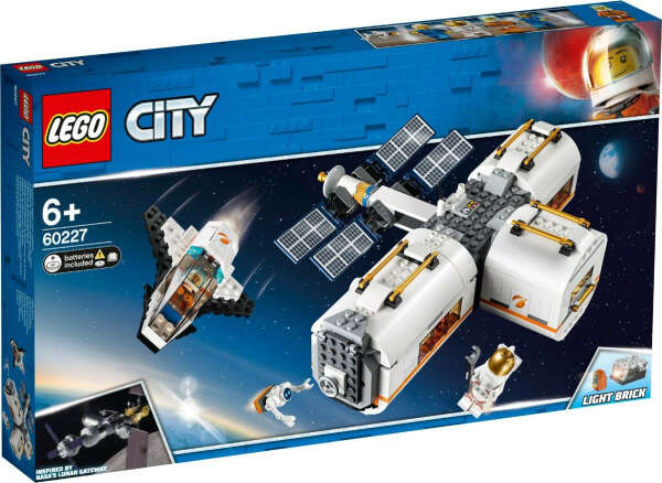LEGO City Space Port 60227 Лунная космическая станция Конструктор