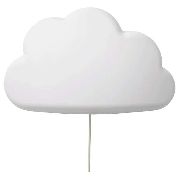 UPPLYST УППЛИСТ Бра, светодиодный, облако белый - IKEA