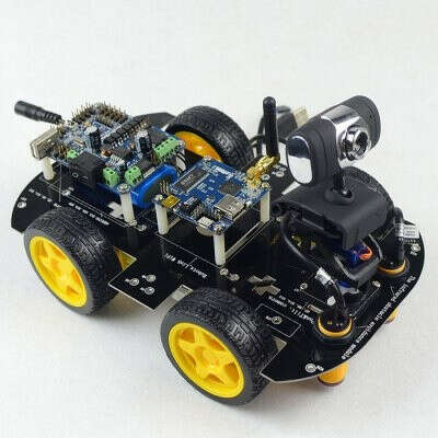 Consructor 51 DS WiFi Robot Kit -- Real-time Video Robotic Detecting Device  : @vansaint Van Wind wish